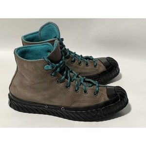 Converse Chuck 70 Bosey  High Top Gray Black Teal Leather Women 7.5/Mens 5.5